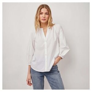 RAILS • Logan Top in White